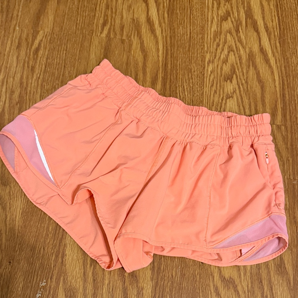 Peach Women's Athletic Shorts